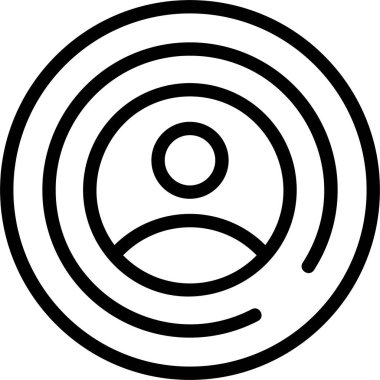 Masa. Basit simge tasarımı