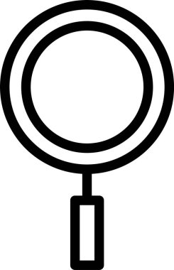 Masa. Basit simge tasarımı