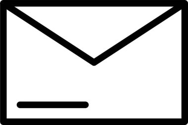 Masa. Basit simge tasarımı