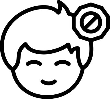 Masa. Basit simge tasarımı