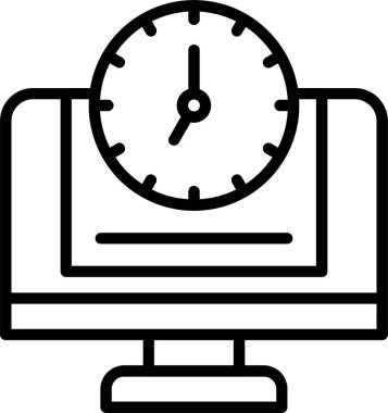 Masa. Basit simge tasarımı