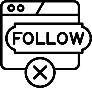 Taslak biçiminde ikonu takip edin