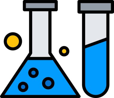 fen laboratuarı test simgesi