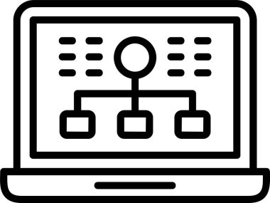 Ağ web simge vektör çizim