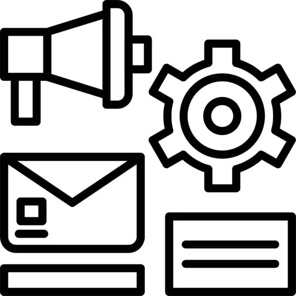 Taslak biçiminde pazarlama iş stratejisi simgesi