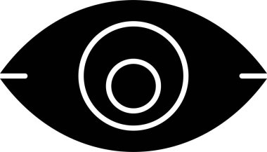 Kamera. Web simgesi basit illüstrasyon