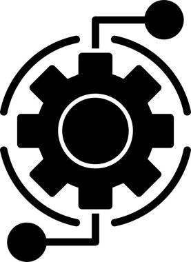 seo modern simgesinin vektör illüstrasyonu