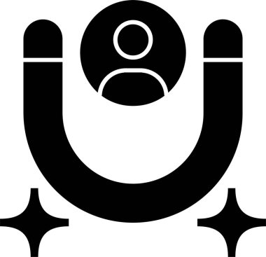 Takım elbiseli bir kadın ve erkeğin vektör çizimi