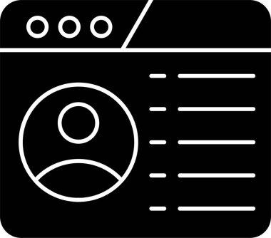 seo modern simgesinin vektör illüstrasyonu