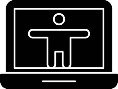 iş simgesi vektör illüstrasyonu