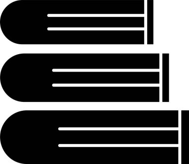 Bir b eksikliği simgesinin vektör çizimi