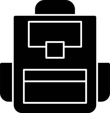 Otobüs. Web simgesi basit illüstrasyon