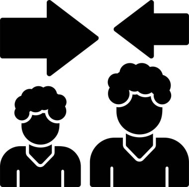 iş yönetimi vektör simgesi