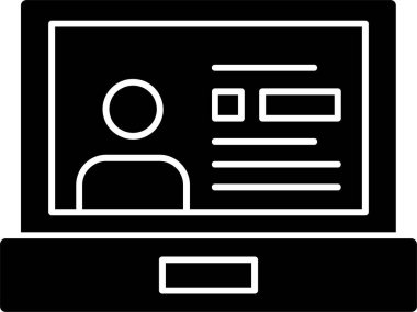 seo modern simgesinin vektör illüstrasyonu