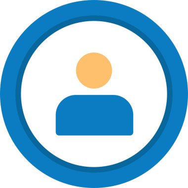 Kişisel ve ticari kullanım için kullanıcı illüstrasyon simgesi