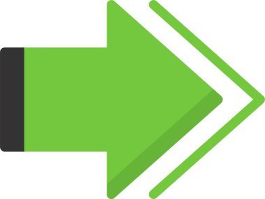 - Sıradaki. ok yönü simgesi