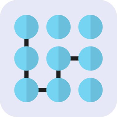 Soyut renk deseni, vektör illüstrasyon tasarımı