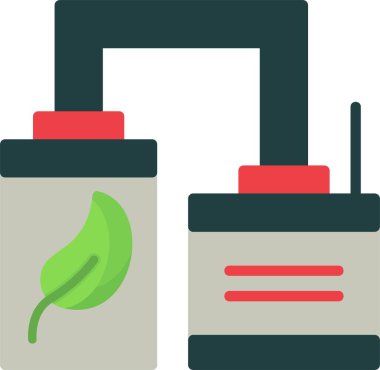 Enerji ekolojisi çevresi simgesi - özet biçimi