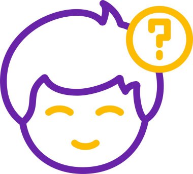 Soru simgesi olan adam, özet biçimi