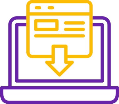 Bilgisayar faresi simgesi. Bilgisayar imleç vektör simgesi rengi izole edildi