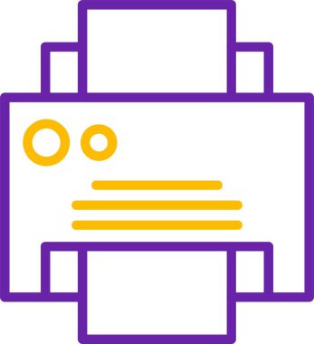 Belge. Web simgesi basit illüstrasyon