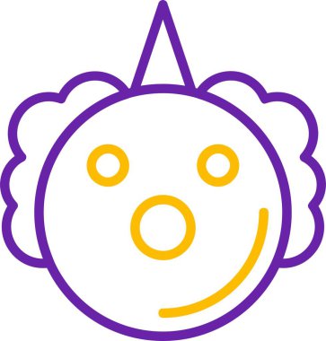 yüz ifadesi simgesi, basit tasarım