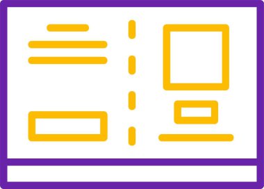 Kişisel ve ticari kullanım için vektör simgesi