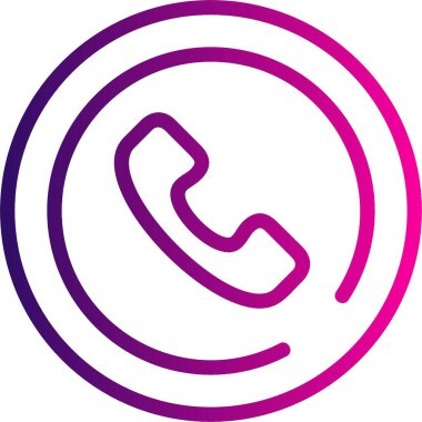 Vektör telefonu Ico, vektör illüstrasyonu