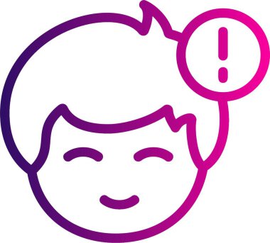 İllüstrasyon hesap makinesi simgesi gradyanı