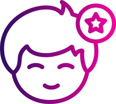 İllüstrasyon hesap makinesi simgesi gradyanı