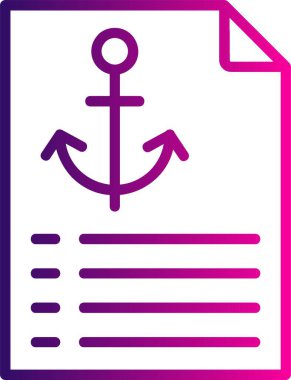 İllüstrasyon hesap makinesi simgesi gradyanı