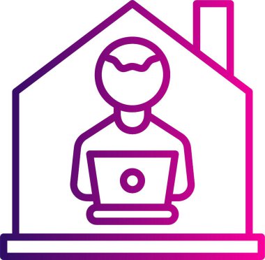 Vektör Ev simgesi illüstrasyonu