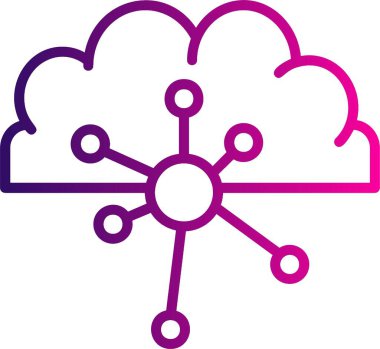 Bulut hesaplama. Web simgesi