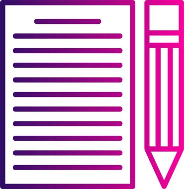 Kalem Ağı simgesi, vektör illüstrasyonu