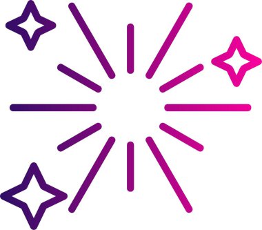 yıldız simgesi vektör illüstrasyonu