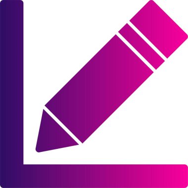 simge kalem ile düzenleyin. vektör çizim