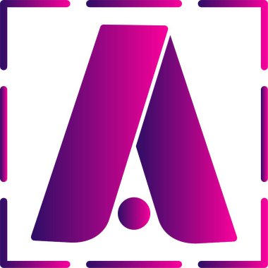 Google Adwords simgesinin vektör illüstrasyonu