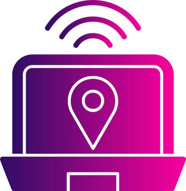 dizüstü bilgisayar ve Wi-Fi bağlantısı, ekranda nokta 