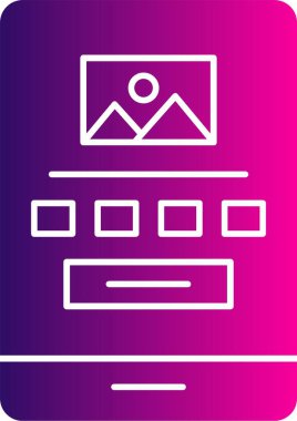 Yüksek Sadakat Tel Çerçevesinin özet vektör çizimi