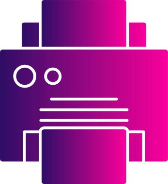 Uygulama için basit bir simge. yazıcı makinesi