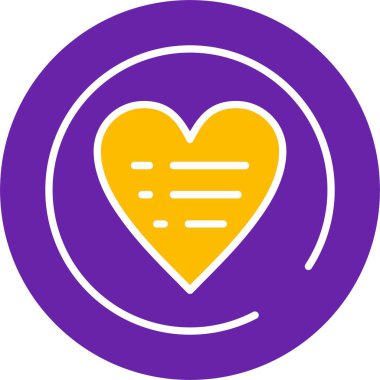 İstek Listesi simgesinin temel doğrusal resmi