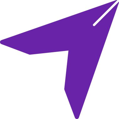 İmza vektör simgesini düz biçimde gönder