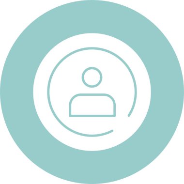 Kişisel ve ticari kullanım için kullanıcı illüstrasyon simgesi