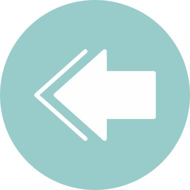 Daha önce. ok yönü simgesi