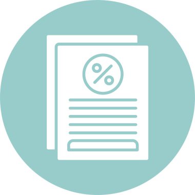 Komisyon simgesinin özet vektör çizimi