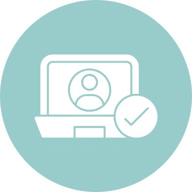 Dizüstü bilgisayarı avatar simgesi ile açtı. Müşteri Etkinleştirme