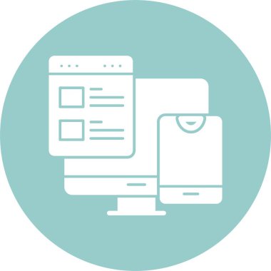 Tepkili Web Tasarımının temel doğrusal resmi