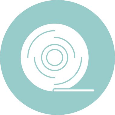 Yapışkan Teybin basit doğrusal çizimi