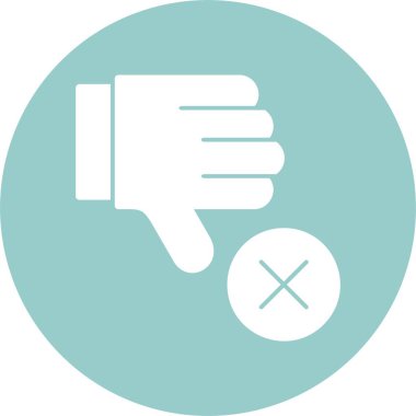 Jest ikonundan hoşlanmadım. Basit web illüstrasyonu