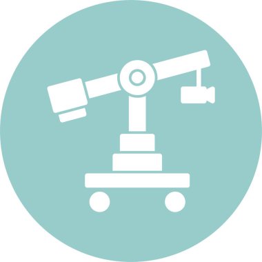 Kişisel ve ticari kullanım için Camera Crane illüstrasyonu